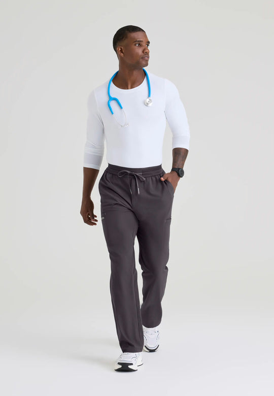 Skechers by Barco Scrubs Men's Merit Pant Pewter | scrub-supply.com
