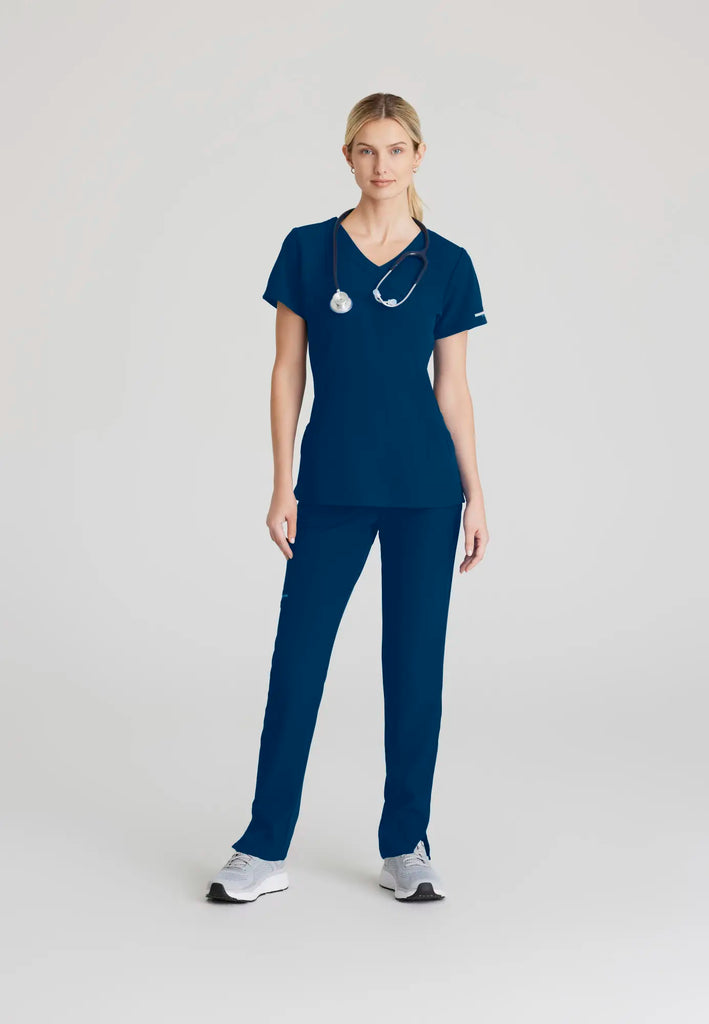 Barco Scrubs Women's Charge Top Navy | scrub-supply.com