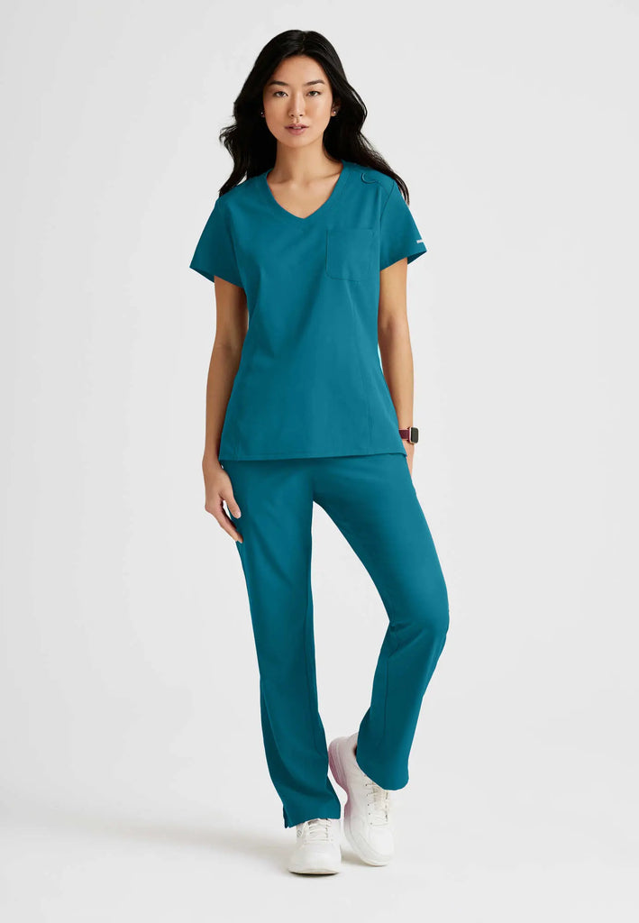 Barco Scrubs Women's Dignity Top Bahama | scrub-supply.com