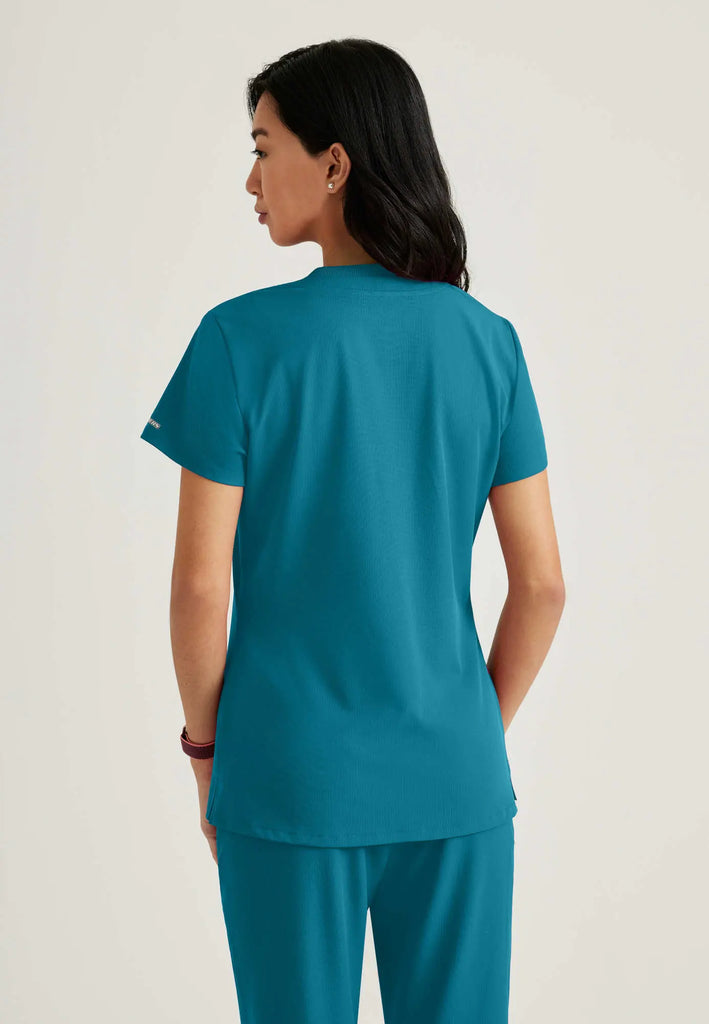 Barco Scrubs Women's Dignity Top Bahama | scrub-supply.com