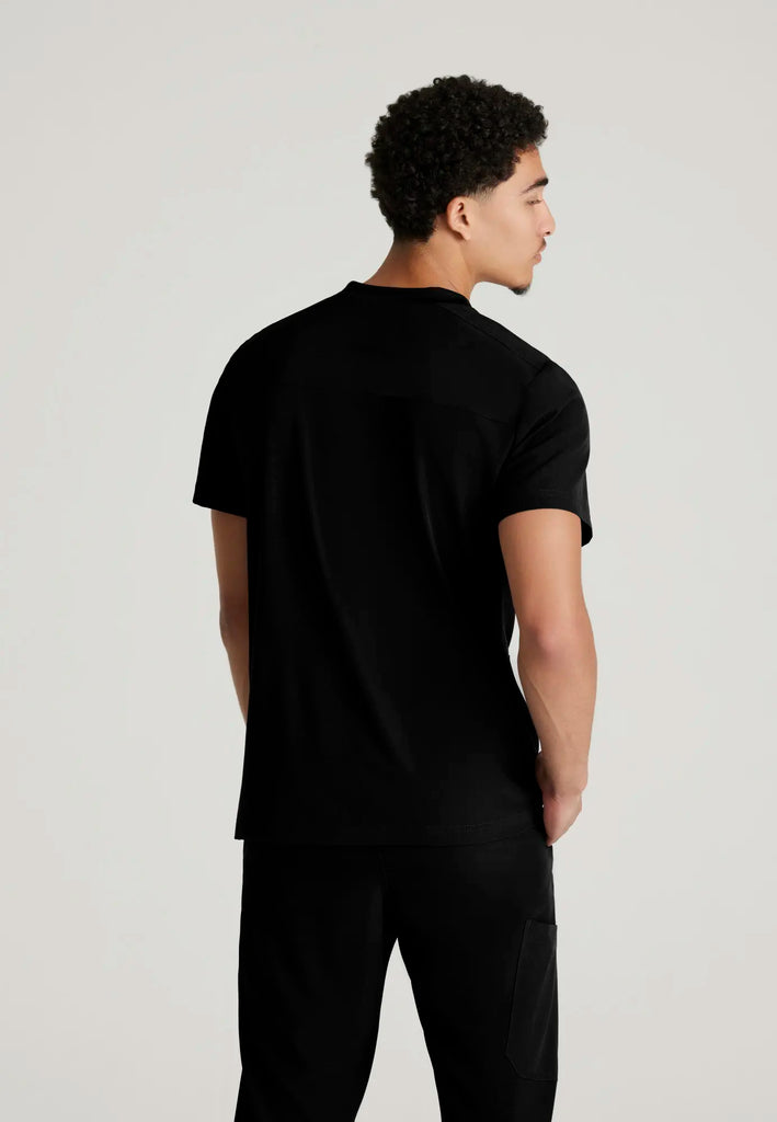 Barco Scrubs Men's Thesis Top Black | scrub-supply.com