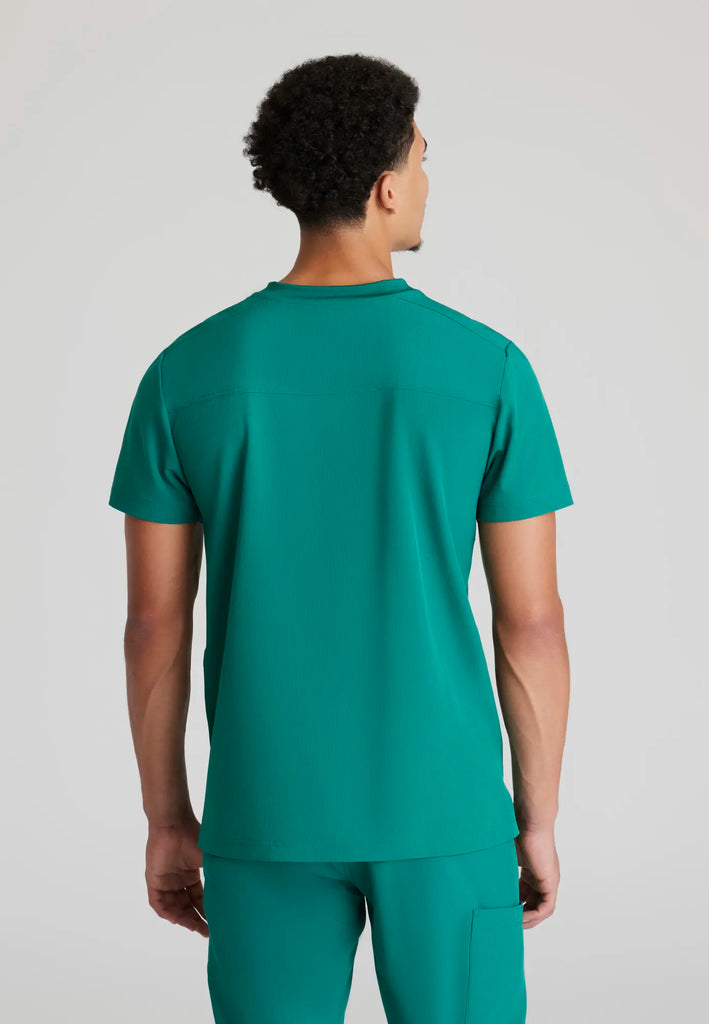 Barco Scrubs Men's Thesis Top Hunter Green | scrub-supply.com