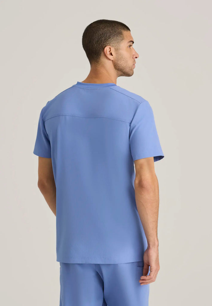 Barco Scrubs Men's Thesis Top Ceil Blue | scrub-supply.com