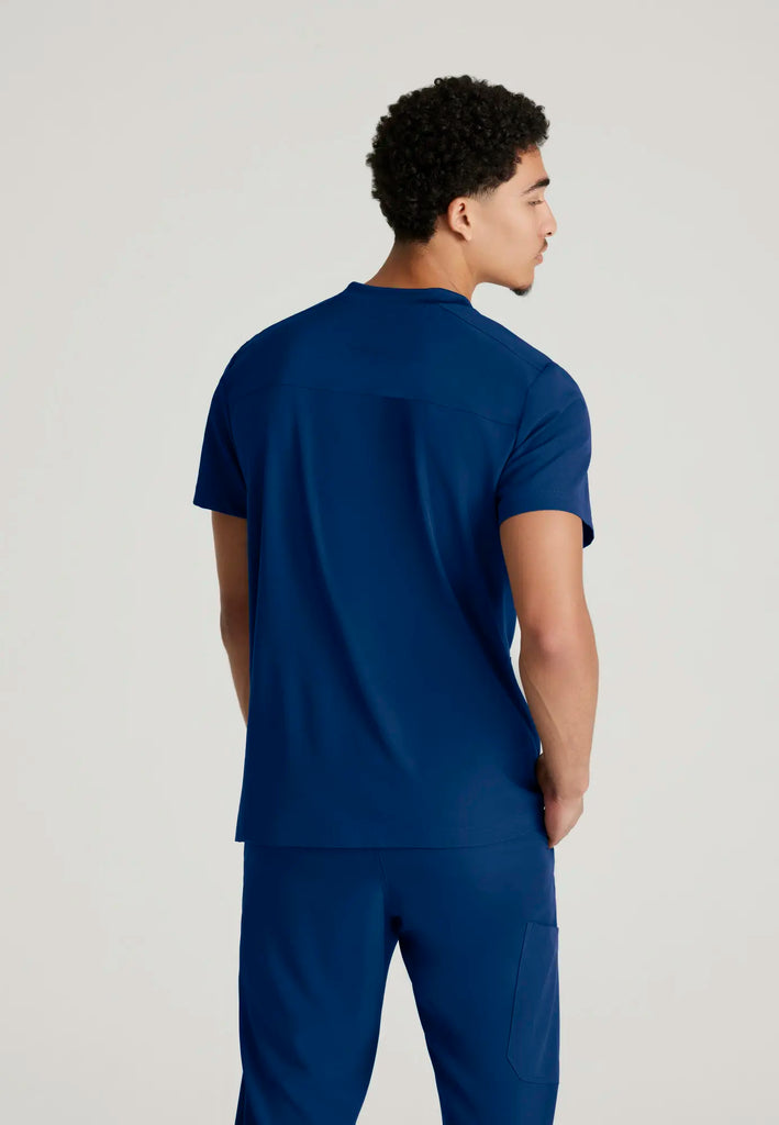 Barco Scrubs Men's Thesis Top Navy | scrub-supply.com