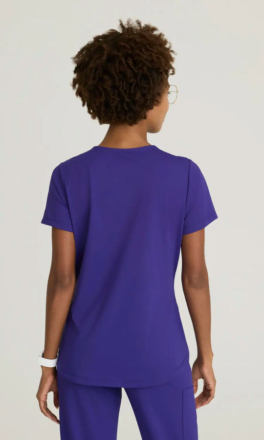 Skechers by Barco Scrubs Women's Serene Knit Top Brilliance | scrub-supply.com