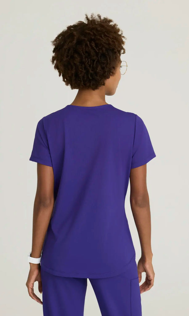 Skechers by Barco Scrubs Women's Serene Knit Top Brilliance | scrub-supply.com