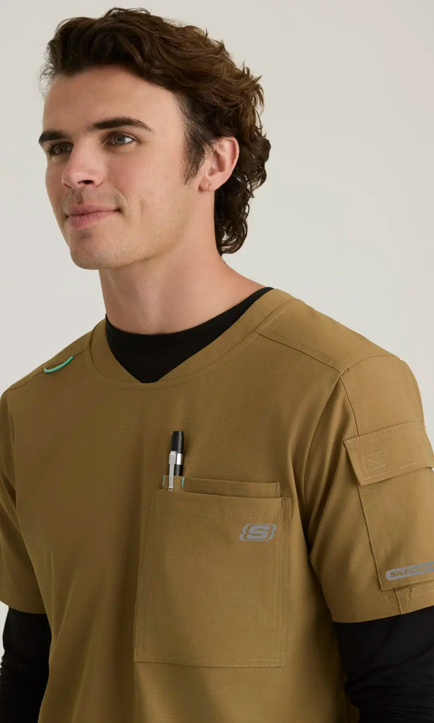 Skechers by Barco Scrubs Men's Station Top Duffle | scrub-supply.com
