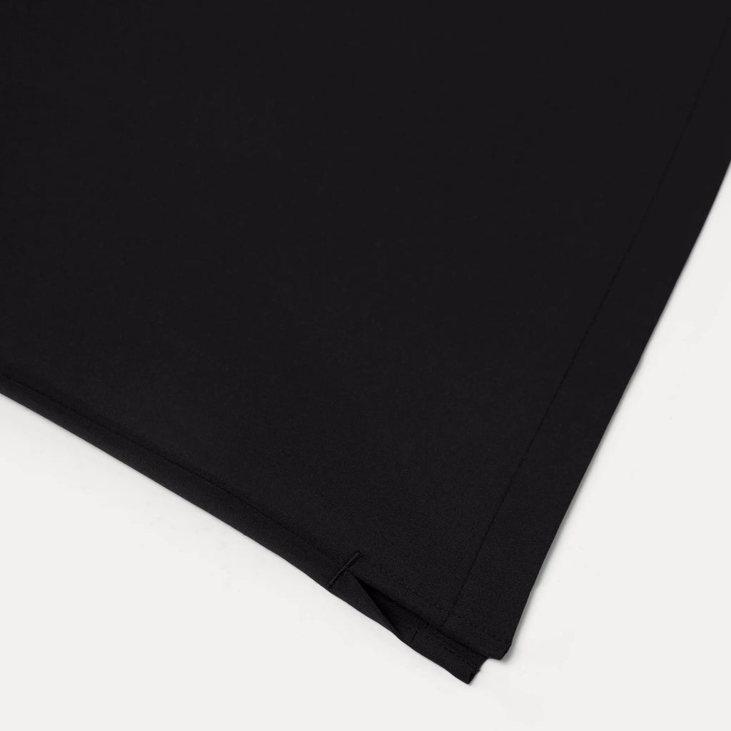 Jaanuu Scrubs Women's Rhena Slim ULTRAlite™ 1-Pocket Scrub Top Black | scrub-supply.com