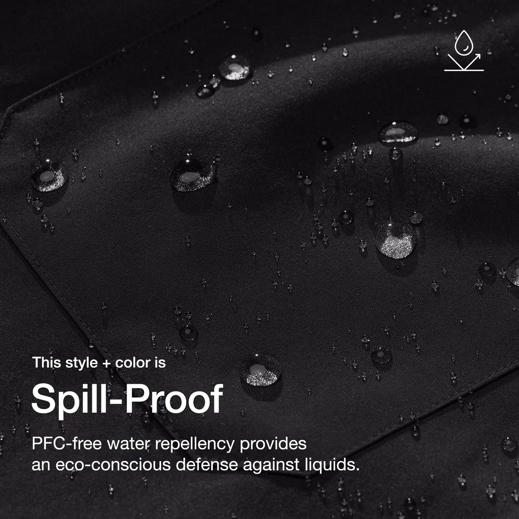 Jaanuu Scrubs Women's Rhena Slim ULTRAlite™ 1-Pocket Scrub Top Black | scrub-supply.com