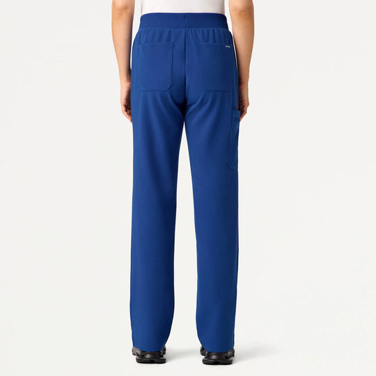 Jaanuu Scrubs Women's Xenos Cargo Knit-Waist Scrub Pant Galaxy | scrub-supply.com