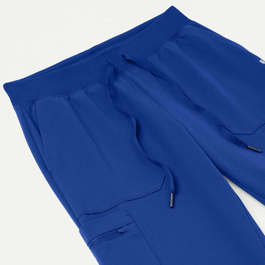 Jaanuu Scrubs Women's Xenos Cargo Knit-Waist Scrub Pant Galaxy | scrub-supply.com
