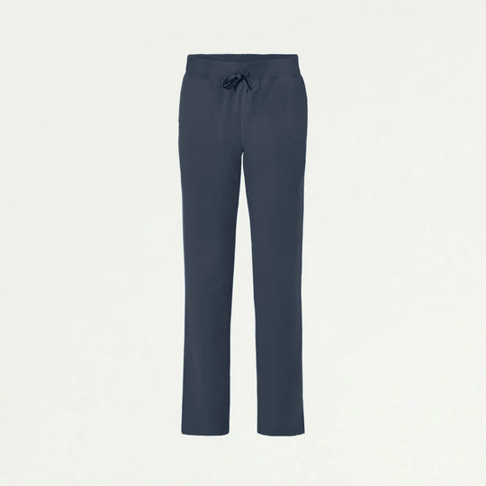 Jaanuu Scrubs Women's Xenos Essential Knit-Waist Scrub Pant Carbon Gray | scrub-supply.com