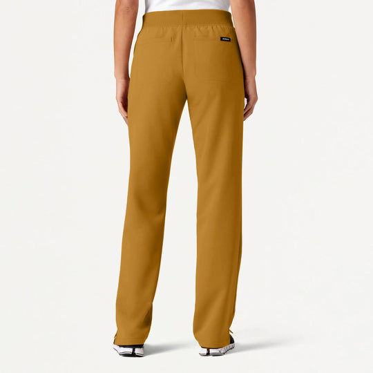 Jaanuu Scrubs Women's Xenos Essential Knit-Waist Scrub Pant Cider | scrub-supply.com