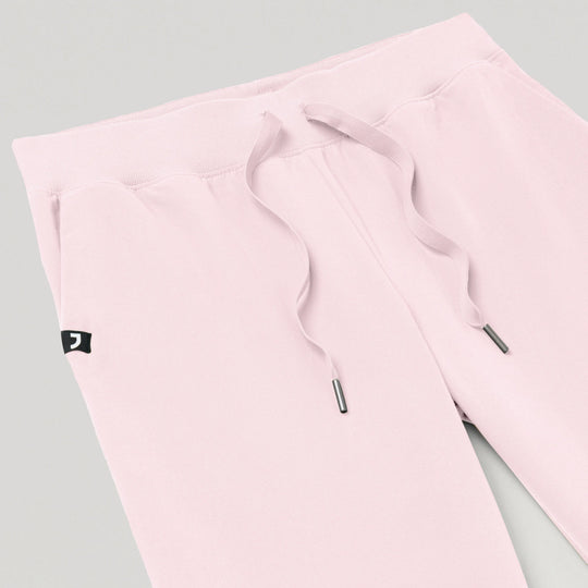Jaanuu Scrubs Women's Xenos Essential Knit-Waist Scrub Pant Rose Quartz | scrub-supply.com