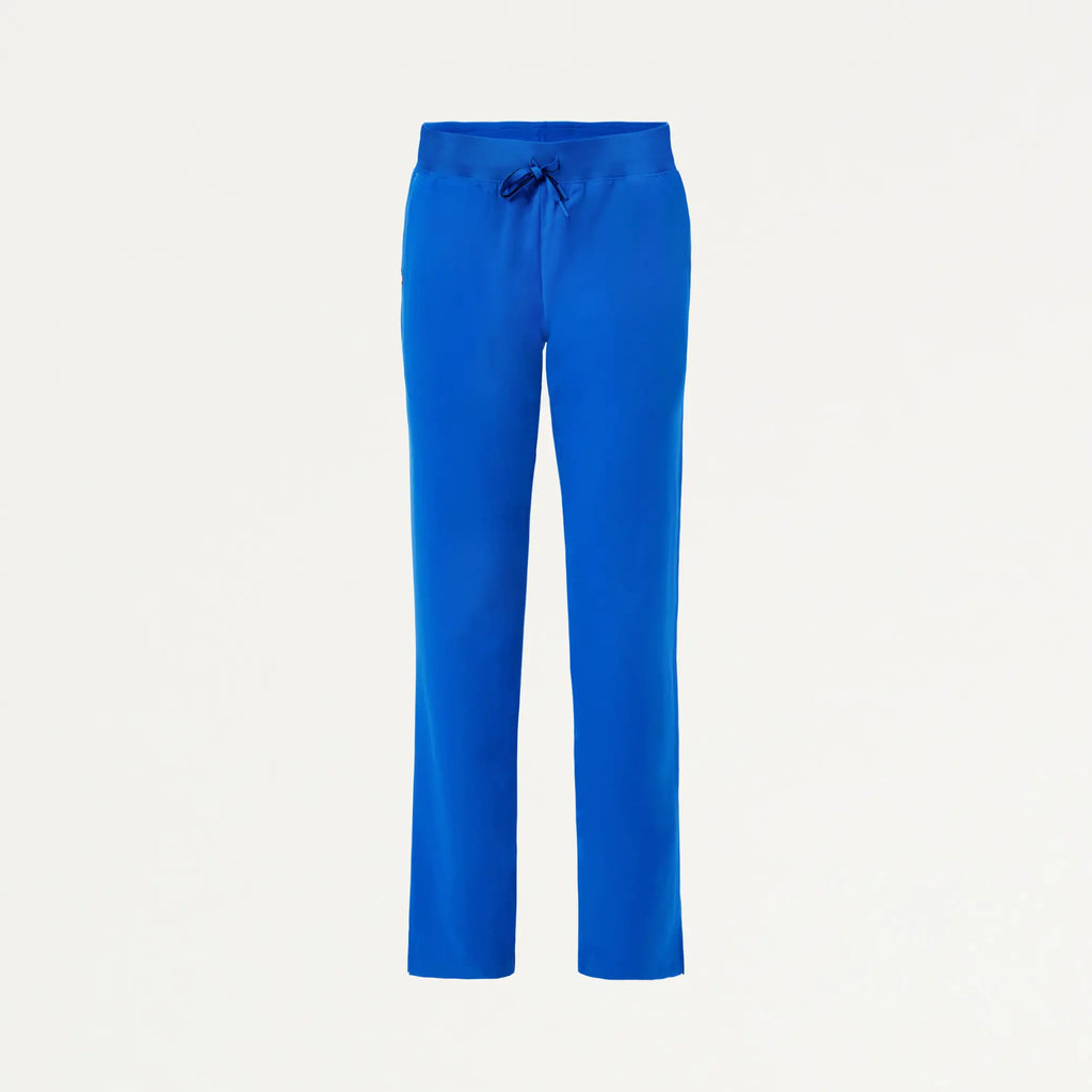 Jaanuu Scrubs Women's Xenos Essential Knit-Waist Scrub Pant Royal Blue | scrub-supply.com