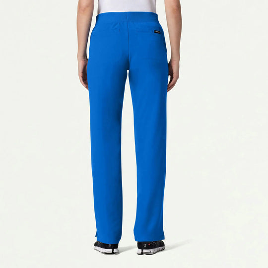 Jaanuu Scrubs Women's Xenos Essential Knit-Waist Scrub Pant Royal Blue | scrub-supply.com