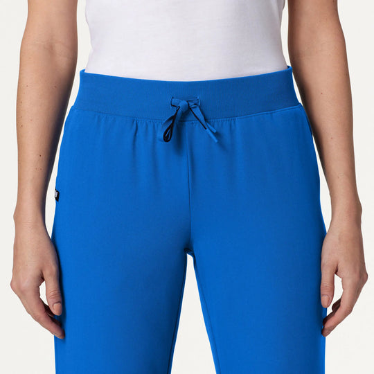 Jaanuu Scrubs Women's Xenos Essential Knit-Waist Scrub Pant Royal Blue | scrub-supply.com