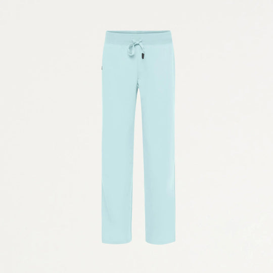 Jaanuu Scrubs Women's Xenos Essential Knit-Waist Scrub Pant Sky Blue | scrub-supply.com