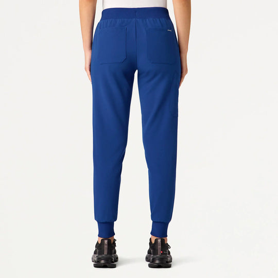 Jaanuu Scrubs Women's Silex Slim Knit-Waist Scrub Jogger Galaxy | scrub-supply.com