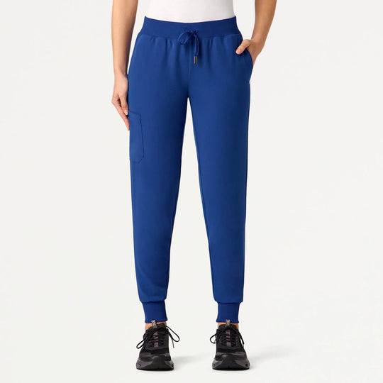 Jaanuu Scrubs Women's Silex Slim Knit-Waist Scrub Jogger Galaxy | scrub-supply.com
