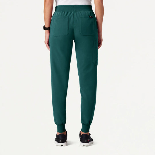 Jaanuu Scrubs Women's Silex Slim Scrub Jogger Midnight Green | scrub-supply.com