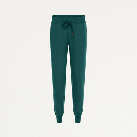 Jaanuu Scrubs Women's Silex Slim Scrub Jogger Midnight Green | scrub-supply.com