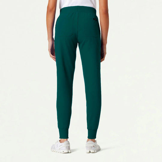 Jaanuu Scrubs Women's Silex Slim Scrub Jogger Midnight Green | scrub-supply.com