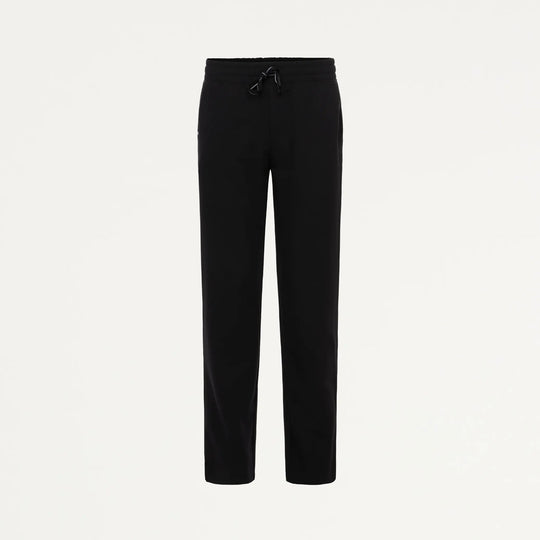 Jaanuu Scrubs Women's Kerr 365 High Waisted Scrub Pant Black | scrub-supply.com