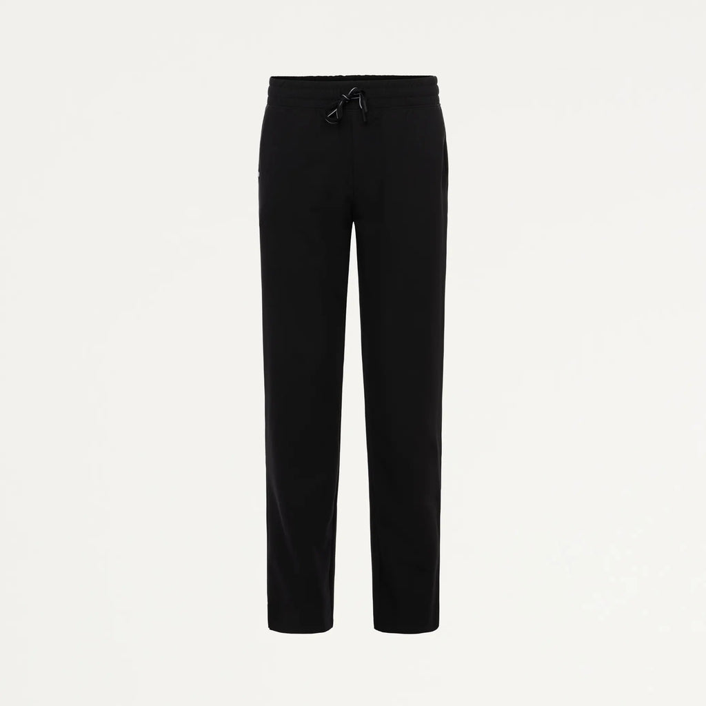 Jaanuu Scrubs Women's Kerr 365 High Waisted Scrub Pant Black | scrub-supply.com