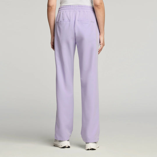 Jaanuu Scrubs Women's Kerr 365 High Waisted Scrub Pant Lavender | scrub-supply.com