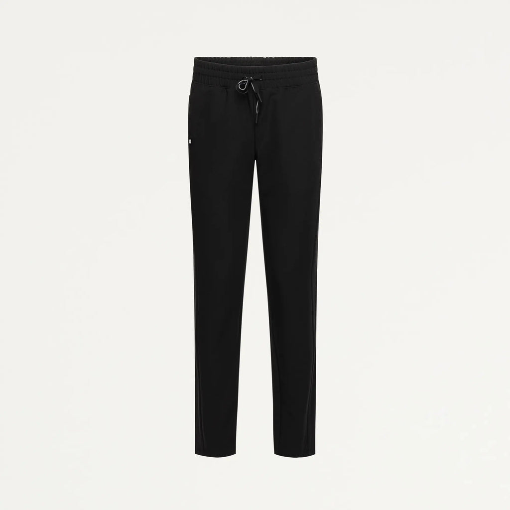 Jaanuu Scrubs Women's Effie Slim 6-Pocket Scrub Pant Black | scrub-supply.com