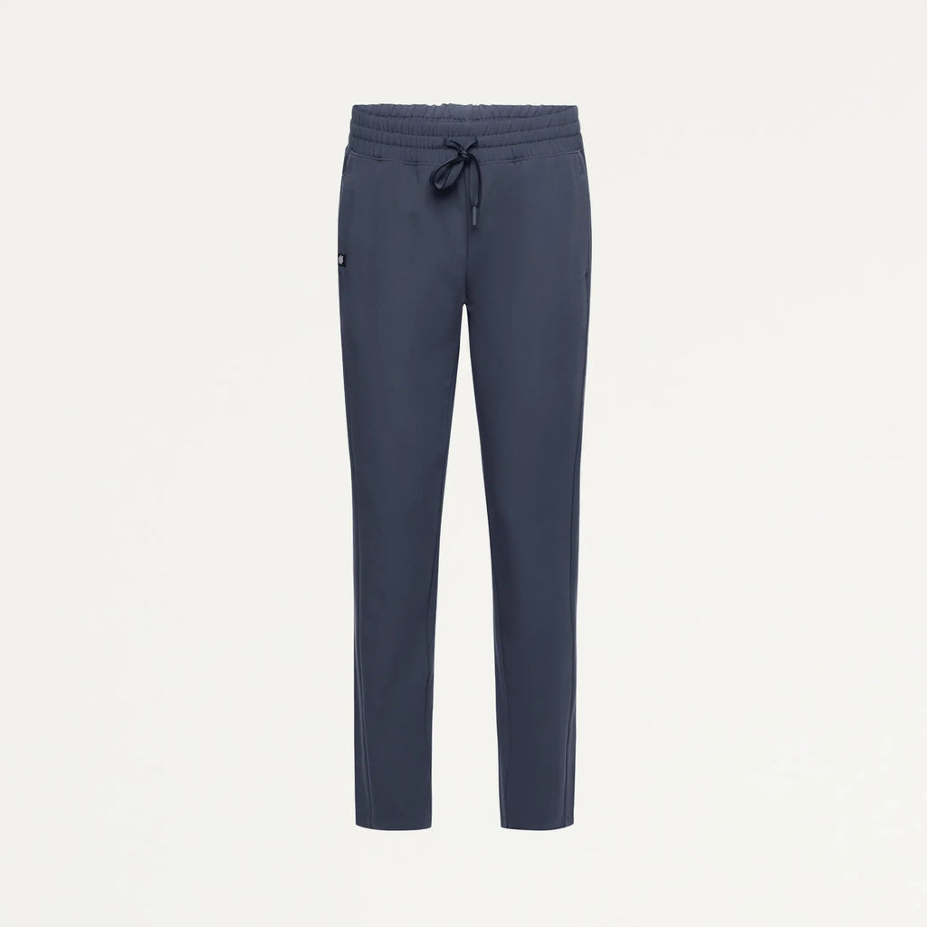 Jaanuu Scrubs Women's Effie Slim 6-Pocket Scrub Pant Carbon Gray | scrub-supply.com