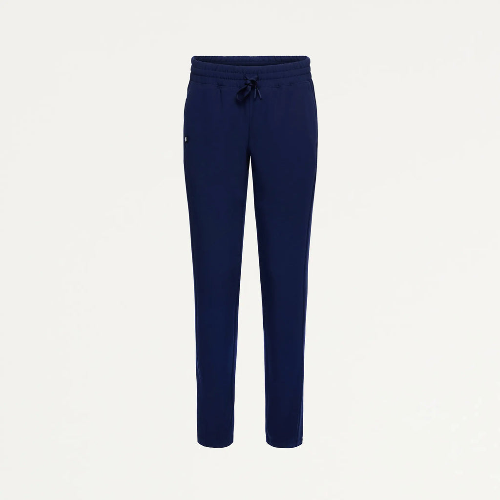 Jaanuu Scrubs Women's Effie Slim 6-Pocket Scrub Pant Midnight Navy | scrub-supply.com