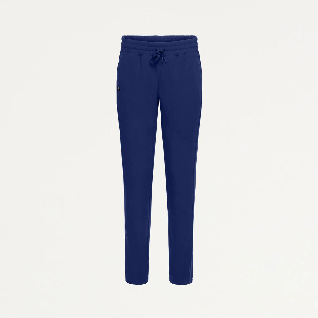 Jaanuu Scrubs Women's Effie Slim 6-Pocket Scrub Pant Navy Blue | scrub-supply.com