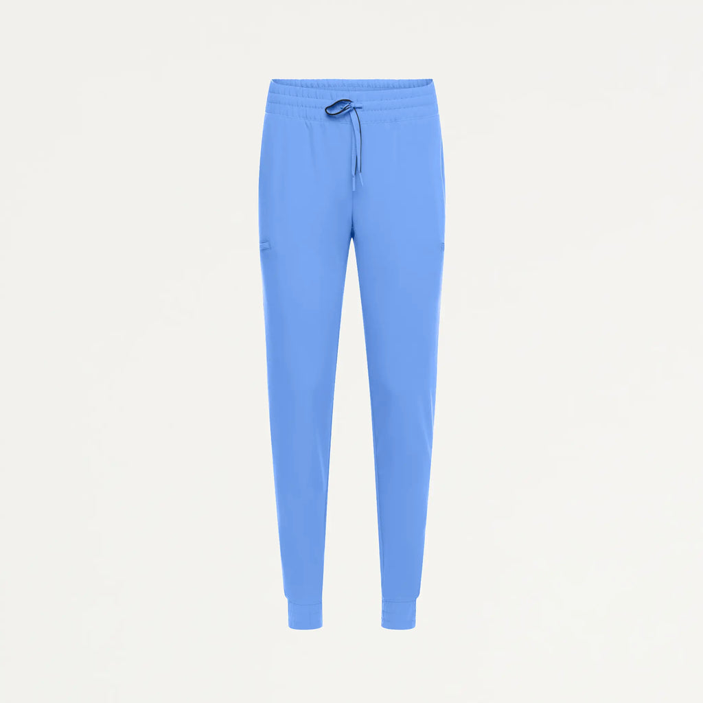 Jaanuu Scrubs Women's Jace Skinny On-the-Go Scrub Jogger Ceil Blue | scrub-supply.com