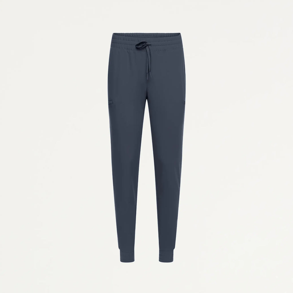 Jaanuu Scrubs Women's Jace Skinny On-the-Go Scrub Jogger Carbon Gray | scrub-supply.com