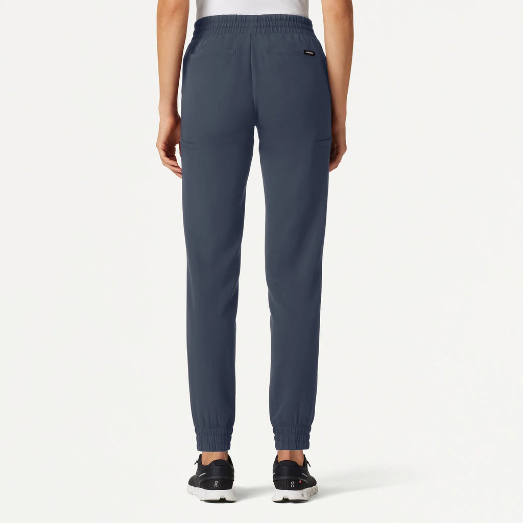 Jaanuu Scrubs Women's Jace Skinny On-the-Go Scrub Jogger Carbon Gray | scrub-supply.com