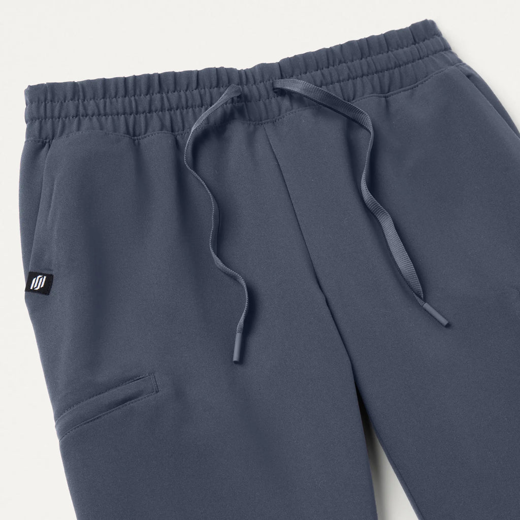 Jaanuu Scrubs Women's Jace Skinny On-the-Go Scrub Jogger Carbon Gray | scrub-supply.com