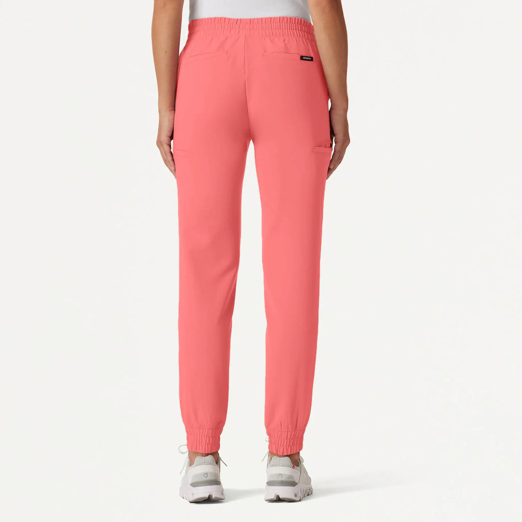 Jaanuu Scrubs Women's Jace Skinny On-the-Go Scrub Jogger Digital Pink | scrub-supply.com