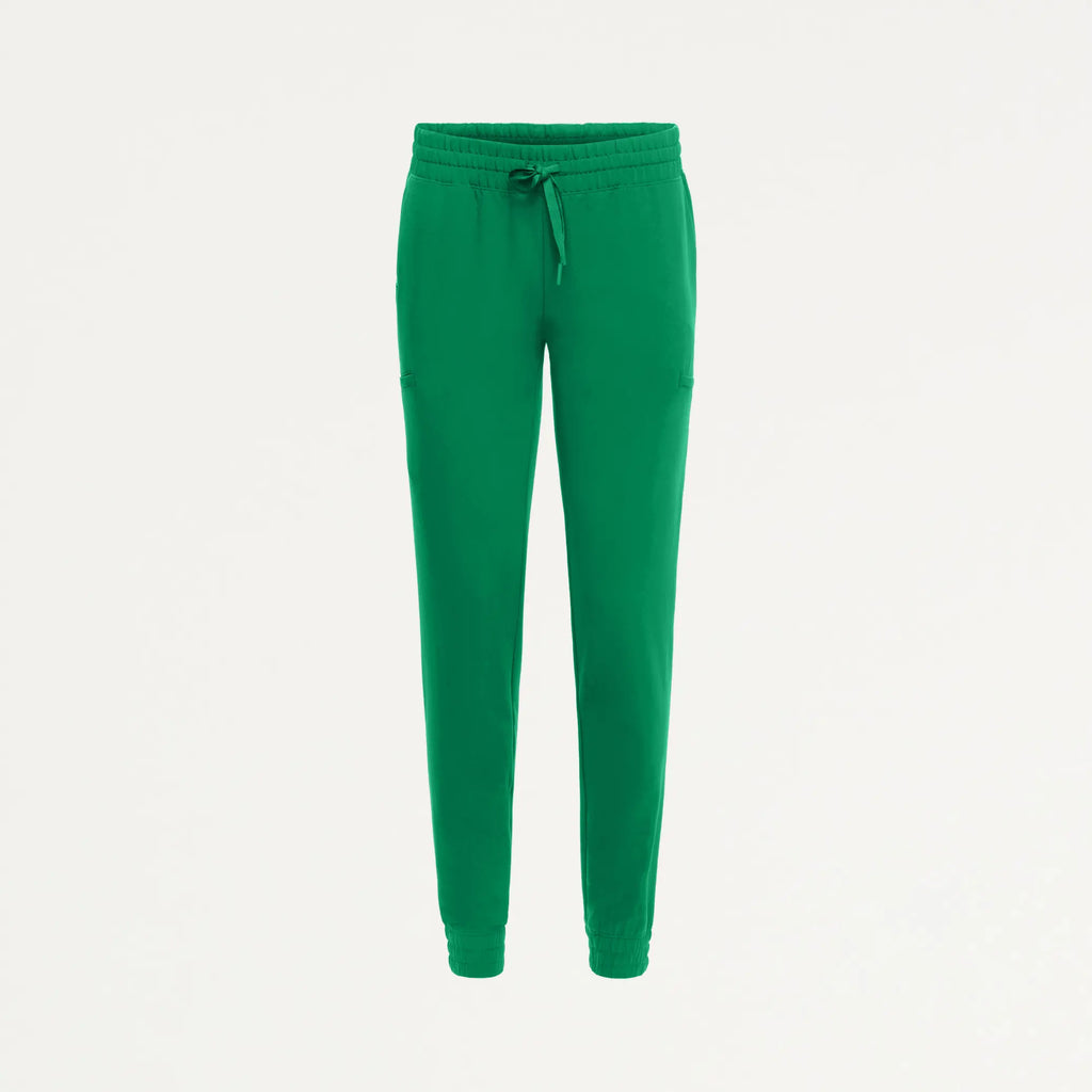 Jaanuu Scrubs Women's Jace Skinny On-the-Go Scrub Jogger Emerald Green | scrub-supply.com