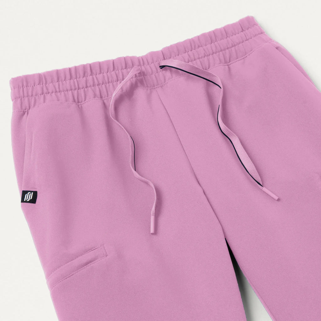 Jaanuu Scrubs Women's Jace Skinny On-the-Go Scrub Jogger Light Magenta | scrub-supply.com