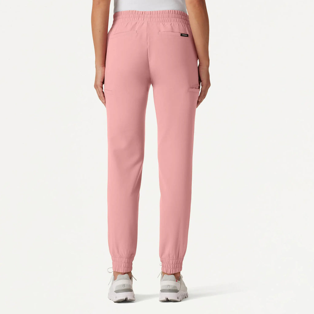 Jaanuu Scrubs Women's Jace Skinny On-the-Go Scrub Jogger Mauve | scrub-supply.com