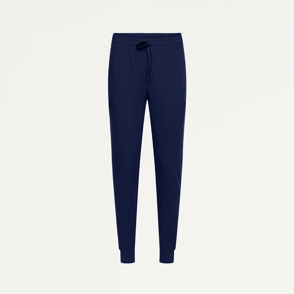 Jaanuu Scrubs Women's Jace Skinny On-the-Go Scrub Jogger Midnight Navy | scrub-supply.com