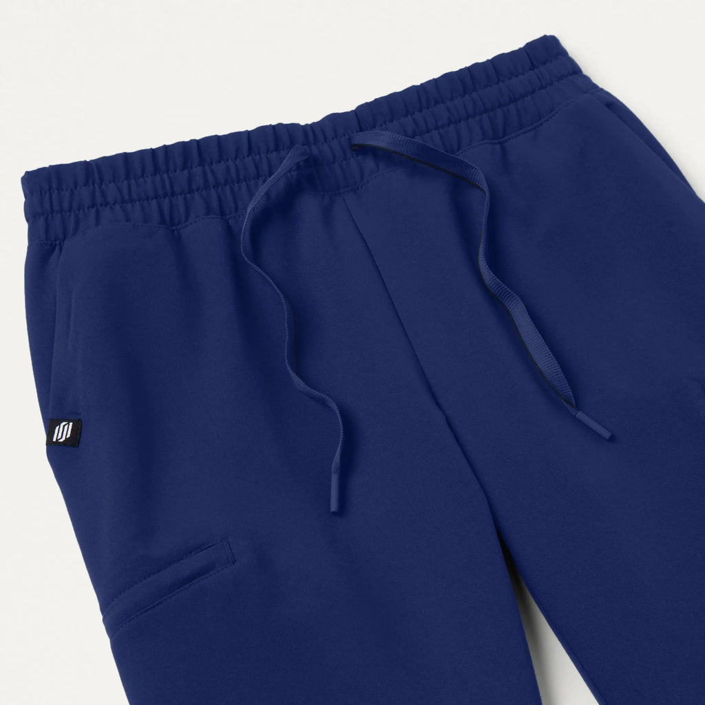 Jaanuu Scrubs Women's Jace Skinny On-the-Go Scrub Jogger Navy Blue | scrub-supply.com