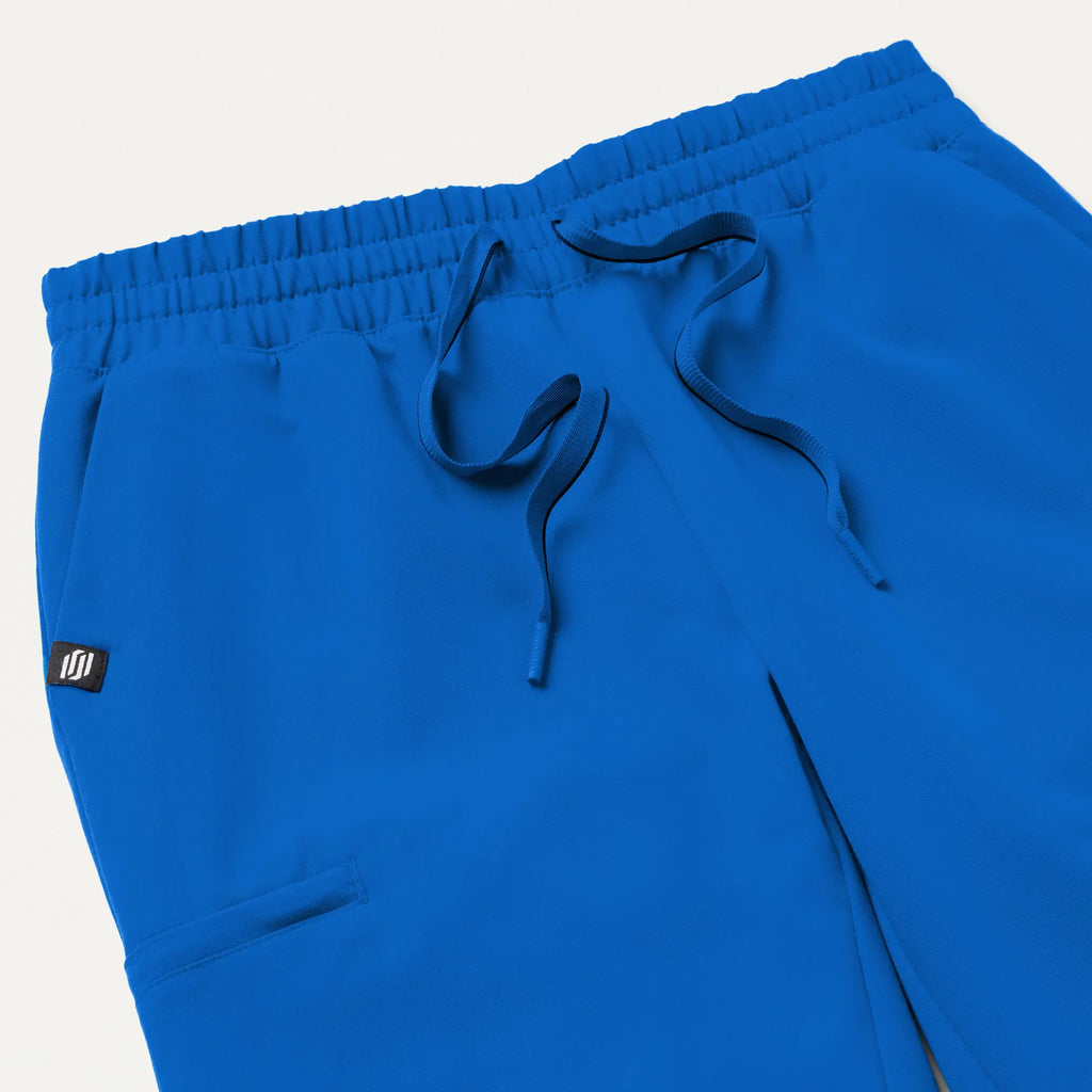 Jaanuu Scrubs Women's Jace Skinny On-the-Go Scrub Jogger Royal Blue | scrub-supply.com