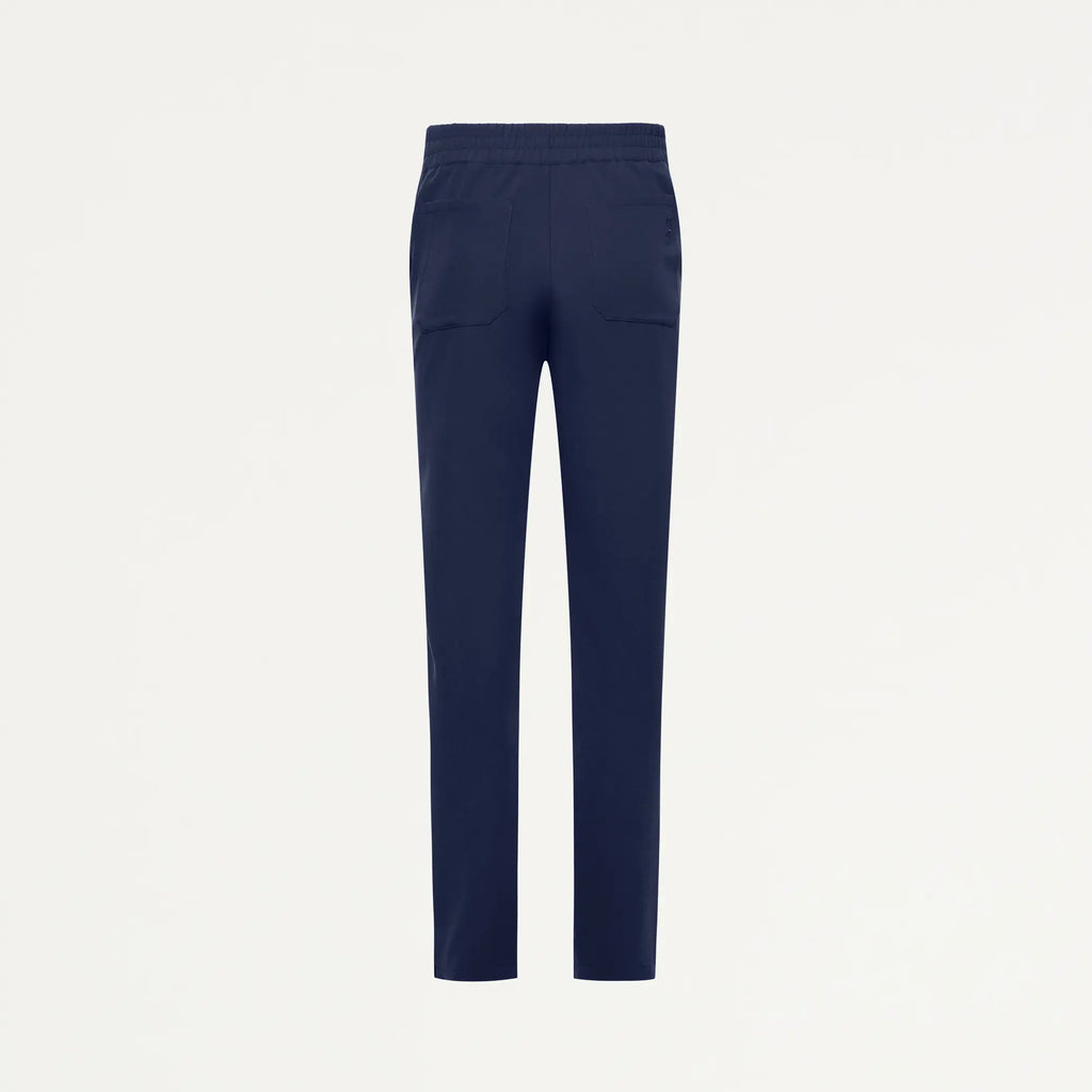 Jaanuu Scrubs Women's Skyler Slim Zip-Fly Scrub Pant Midnight Navy | scrub-supply.com