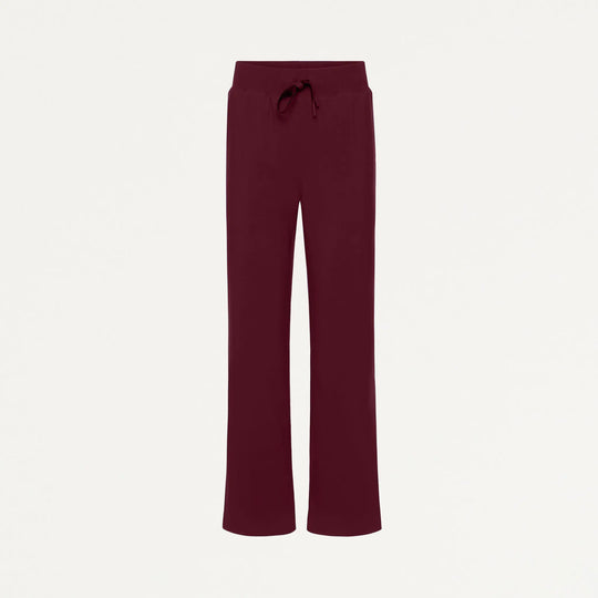 Jaanuu Scrubs Women's Xenos ULTRAlite 5-Pocket Classic Scrub Pant Burgundy | scrub-supply.com