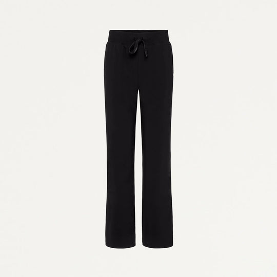 Jaanuu Scrubs Women's Xenos ULTRAlite 5-Pocket Classic Scrub Pant Black | scrub-supply.com