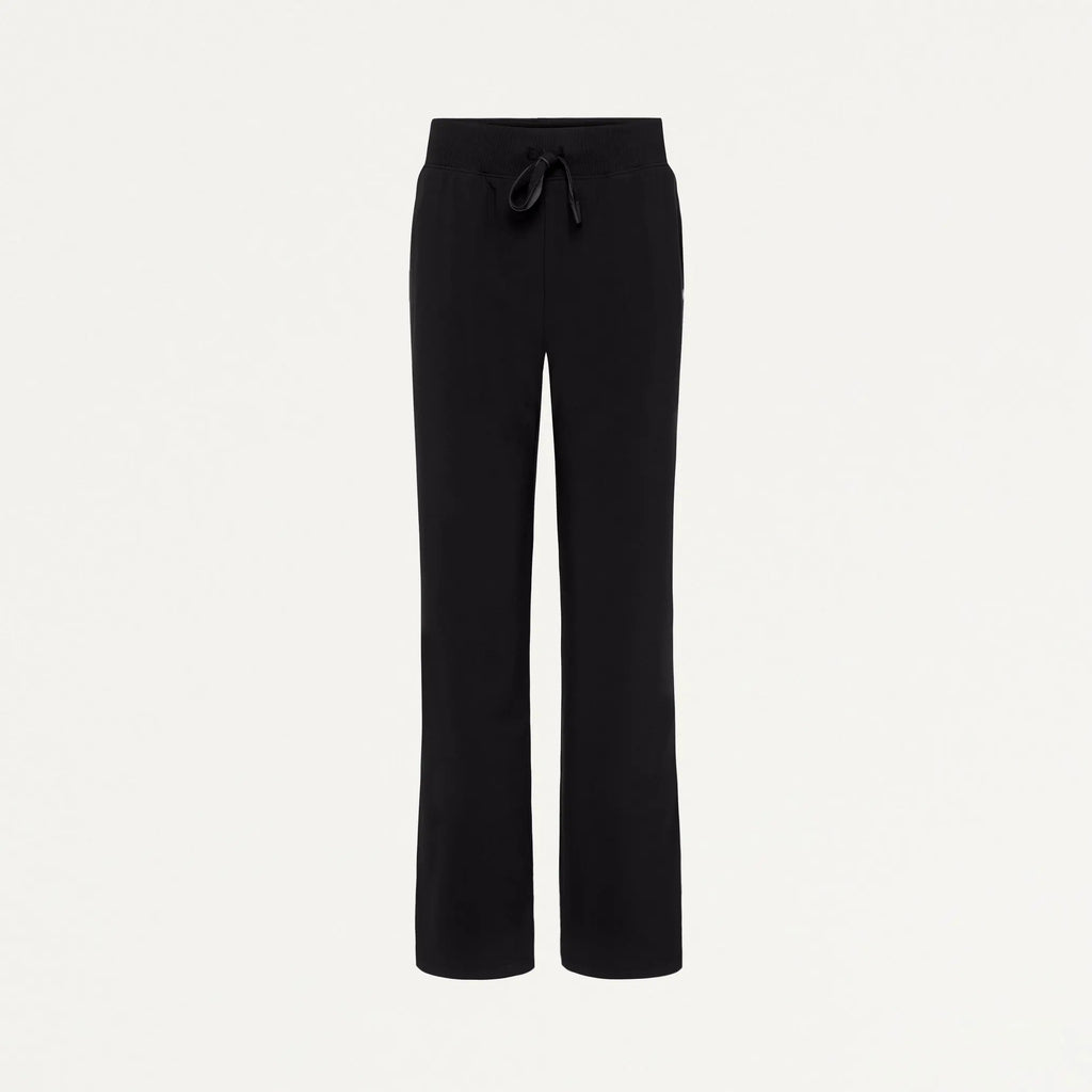 Jaanuu Scrubs Women's Xenos ULTRAlite 5-Pocket Classic Scrub Pant Black | scrub-supply.com