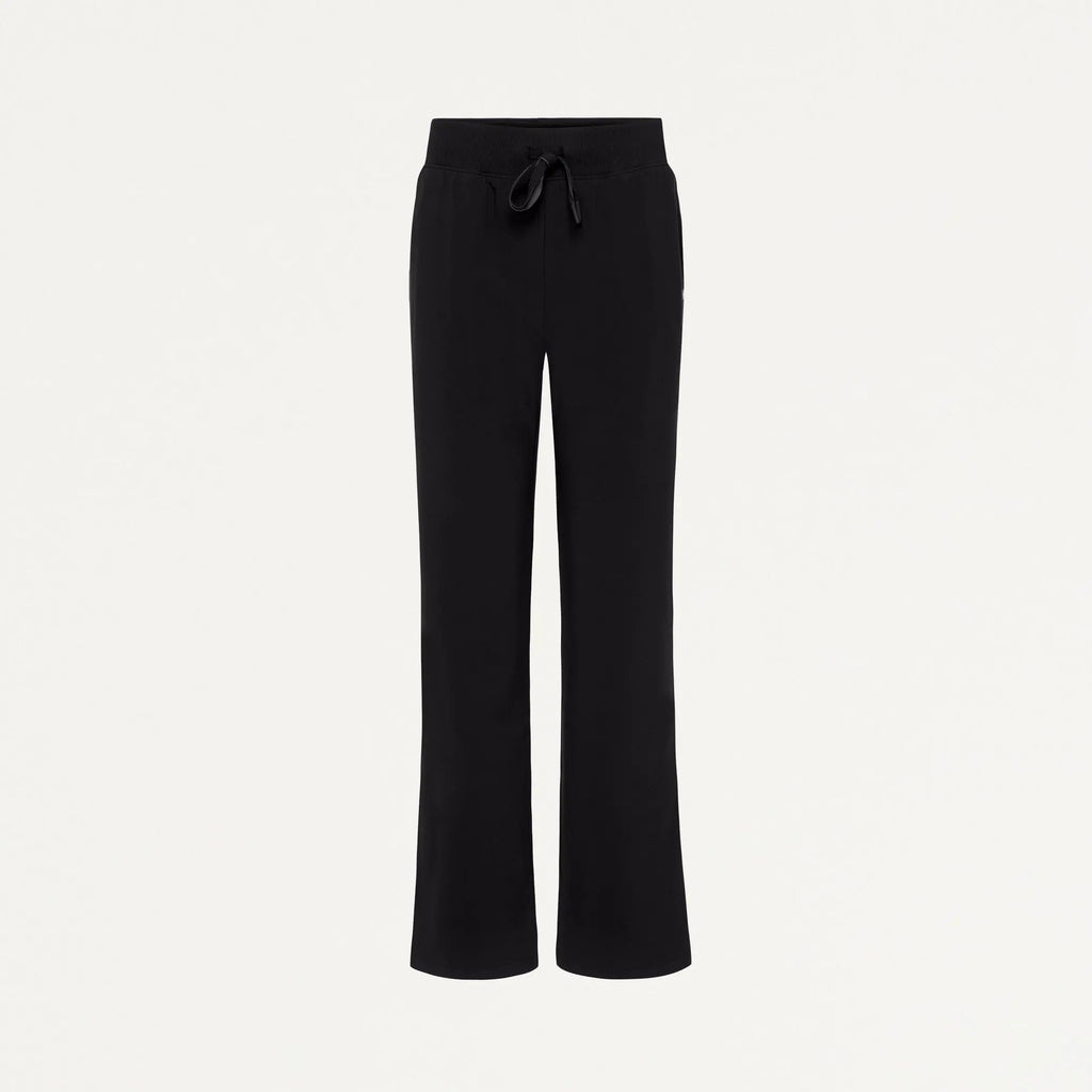 Jaanuu Scrubs Women's Xenos ULTRAlite 5-Pocket Classic Scrub Pant Black | scrub-supply.com
